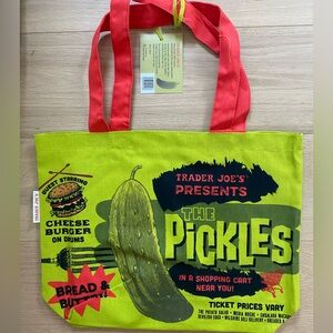 Trader Joes canvas reusable tote bag